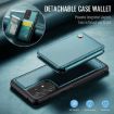 Samsung Galaxy A52 5G/A52 4G Leather Phone Case - Blue Green - 7