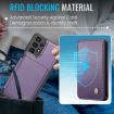 Samsung Galaxy A13 4G RFID Leather Phone Case (Purple) - 6