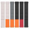 Ticwatch Pro 3 22mm Magnetic Silicone Watch Band - Starlight+Orange - 6