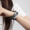 Ticwatch Pro 22mm Magnetic Buckle Braided Watch Band - Dazzling Black - 4