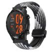 Ticwatch Pro 3 22mm Magnetic Buckle Braided Watch Band - Dazzling Black - 1