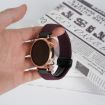 Ticwatch Pro X 22mm Magnetic Buckle Braided Watch Band - Dark Brown - 3