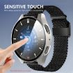 Samsung Galaxy Watch7 44mm Black Watch Case with Tempered Glass Film - 3