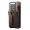iPhone 15 Denior D18 Rotating Holder MagSafe Phone Case (Brown) - 4
