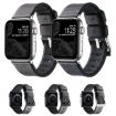 Apple Watch SE 2022 40mm Leather Silicone Band - Coffee Silver - 3