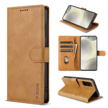 Motorola Moto G54 Leather Phone Case - Brown - 1