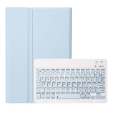 Ultra Thin Bluetooth Keyboard Case for Samsung Galaxy Tab A8 10.5 - White Ice - 1