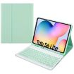 Samsung Galaxy Tab A7 10.4 2020 Bluetooth Keyboard Leather Case (Green) - 1