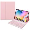 Samsung Galaxy Tab A7 10.4 2020 Bluetooth Keyboard Leather Case (Pink) - 1