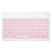 Samsung Galaxy Tab A7 10.4 2020 Bluetooth Keyboard Leather Case (Pink) - 3