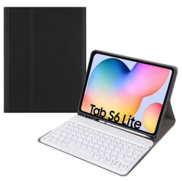 Bluetooth Keyboard Leather Case for Samsung Galaxy Tab A7 10.4 - 1