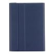Samsung Galaxy Tab S7 Bluetooth Keyboard Leather Case - Dark Blue + White - 2
