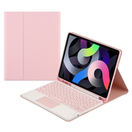Samsung Galaxy Tab S7 Bluetooth Keyboard Case - Pink - 1