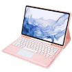 Pink Leather Tablet Case for Samsung Galaxy Tab S8+/S7+/S7 FE - 4