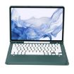 Samsung Galaxy Tab S8+/S7+/S7 FE Keyboard Case - Dark Green - 4