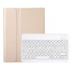 Samsung Galaxy Tab A8 10.5 2021 Leather Keyboard Case (Gold) - 2