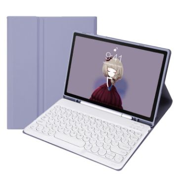 Samsung Galaxy Tab S6 Lite 10.4" Keyboard Case - Purple - 1