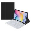 Samsung Galaxy Tab S9 FE+ Bluetooth Keyboard Leather Case - Black - 1
