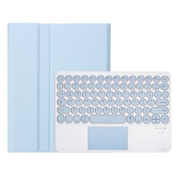 Samsung Galaxy Tab A9+ X210/X215/X215 YA09B-A Bluetooth Keyboard Leather Case - 1