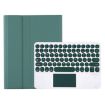 Samsung Galaxy Tab A9+ X210/X215/X215 YA09B-A Dark Green Bluetooth Keyboard Case - 1