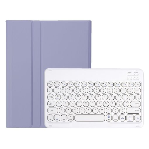 Samsung Galaxy Tab A9+ X210/X215/X215 YA09B Keyboard Case (Purple) - 1