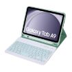 Samsung Galaxy Tab A9 X110/X115 A221B Light Green Bluetooth Keyboard Leather Case - 3