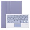 Samsung Galaxy Tab A9+ X210/X215/X215 A09B-A Purple TPU Bluetooth Keyboard Case - 1