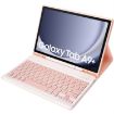 Samsung Galaxy Tab A9+ X210/X215/X215 A09B Pink TPU Bluetooth Keyboard Leather Case - 4