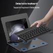 GKK Metal Folding Holder Bluetooth Keyboard Set Silver - 6