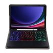 Samsung Galaxy Tab S9 Bluetooth Keyboard Leather Tablet Case - 4