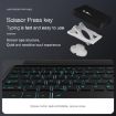 Samsung Galaxy Tab S7+/S7 FE/S8+ YJ-S8+ Split Bluetooth Keyboard Leather Tablet Case - 8
