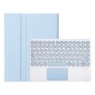 Samsung Galaxy Tab S9 FE Bluetooth Keyboard Leather Case - Ice Blue - 2