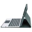 Samsung Galaxy Tab S9 FE Dark Green Bluetooth Keyboard Leather Case - 5