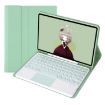 Samsung Galaxy Tab S9 FE Bluetooth Keyboard Leather Case - Light Green - 1