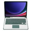 Samsung Galaxy Tab S9 FE A710B-A Dark Green TPU Bluetooth Keyboard Case - 3