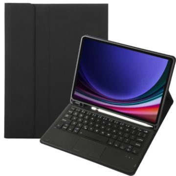 Samsung Galaxy Tab S9 FE A710B-A Bluetooth Keyboard Leather Case - 1