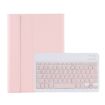 Samsung Galaxy Tab S9 FE A710B Pink TPU Bluetooth Keyboard Leather Case - 2
