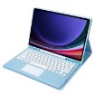 Samsung Galaxy Tab S10+ 12.4 A810B-A Bluetooth Keyboard Leather Case - 4