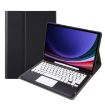 Samsung Galaxy Tab S10+ 12.4 A810B-A Bluetooth Keyboard Leather Case - 1