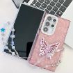 Samsung Galaxy A55 5G Purple Feathers Phone Case - 3