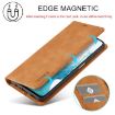Samsung Galaxy S24 FE 5G LC.IMEEKE Brown Leather Phone Case - 7