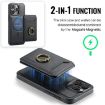 iPhone 12 Pro DG.MING K1 MagSafe Wallet Case - Black - 6
