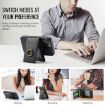 iPhone 12 Pro DG.MING K1 MagSafe Wallet Case - Black - 8