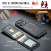 iPhone 14 Plus DG.MING K1 MagSafe Detachable Wallet RFID Back Cover Case - 3