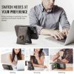 iPhone 14 DG.MING K1 MagSafe Detachable Wallet RFID Back Cover Case - 8