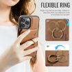 iPhone 12 Pro DG.MING K1 MagSafe Detachable Wallet RFID Back Cover Case - 5