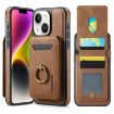 iPhone 14 DG.MING K1 MagSafe Detachable Wallet RFID Back Cover Phone Case - 1