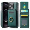iPhone 12 Pro DG.MING K1 MagSafe Detachable Wallet RFID Back Cover Case - 1