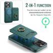 iPhone 12 Pro DG.MING K1 MagSafe Detachable Wallet RFID Back Cover Case - 6