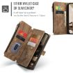 iPhone 16 Pro CaseMe C30 Card Slots Zipper Wallet Leather Phone Case - 3